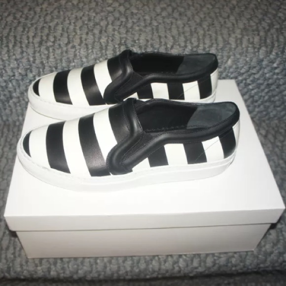 Authentic Givenchy Women Black-Striped Sneakers