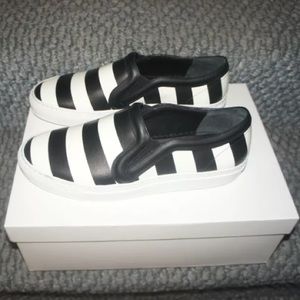 Authentic Givenchy Women Black-Striped Sneakers