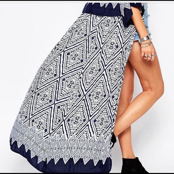 Geometric Print Chiffon Kimono/Duster - Picture 4 of 4