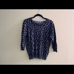J Crew w/o Tags Anchor Sweater
