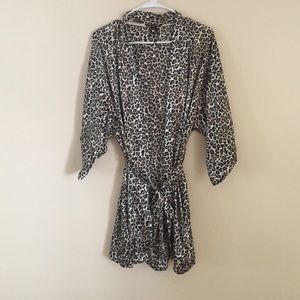 Cheetah Victoria's Secret Robe