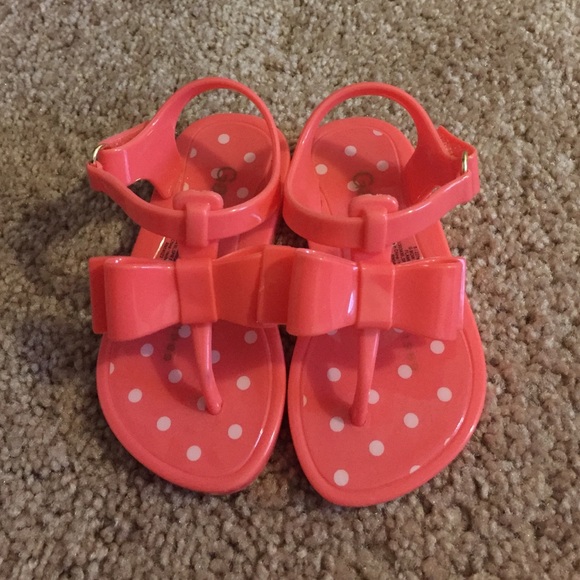 Baby gap peach baby sandals size 5