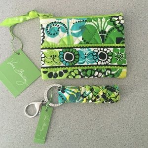 Vera Bradley coin purse and keychain