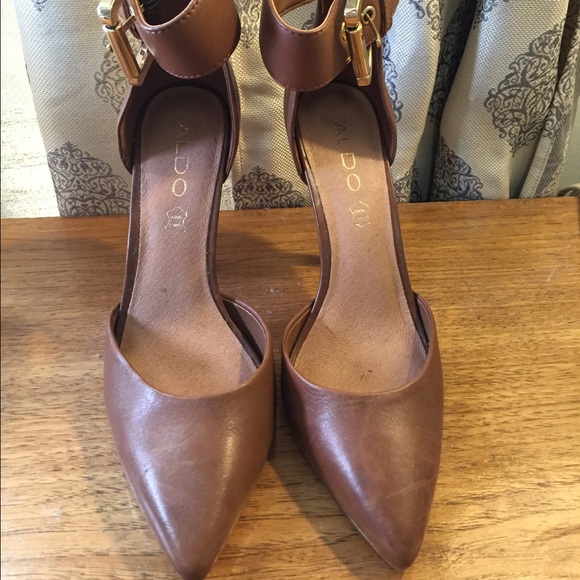 ALDO Tan Pumps 7.5