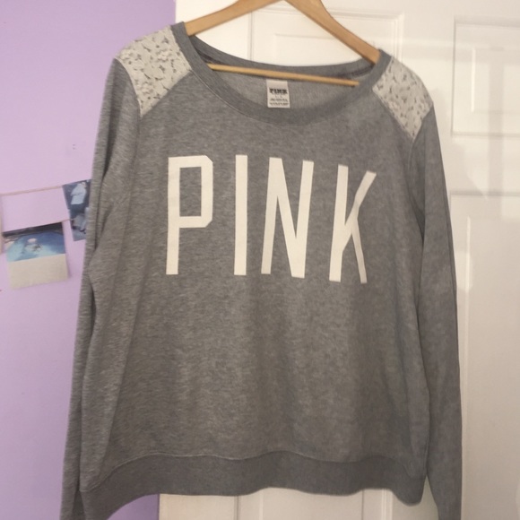 Victoria Secret Pink Crew Neck Sweater