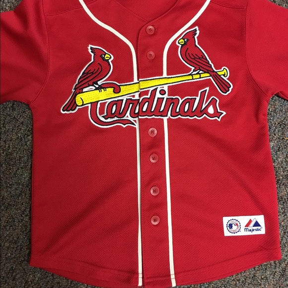 St Louis Cardinals Button Down Jersey
