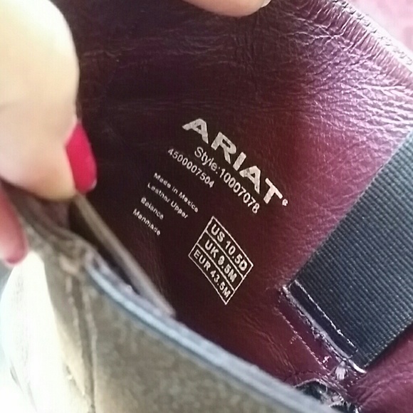 Mens Ariat boots size 10.5 us - Picture 3 of 3