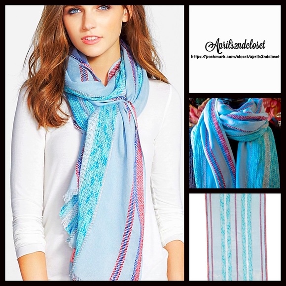 LUXE EMBELLISHED WRAP CAPE BLANKET SCARF - Picture 3 of 5