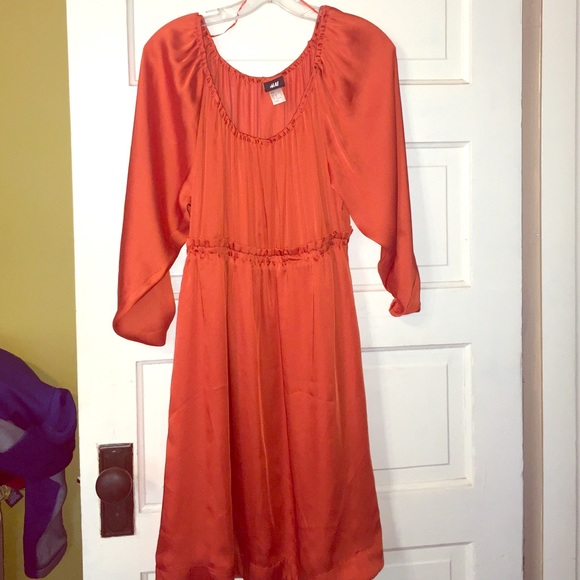 Orange dress