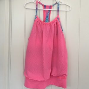 Little girls work out top.