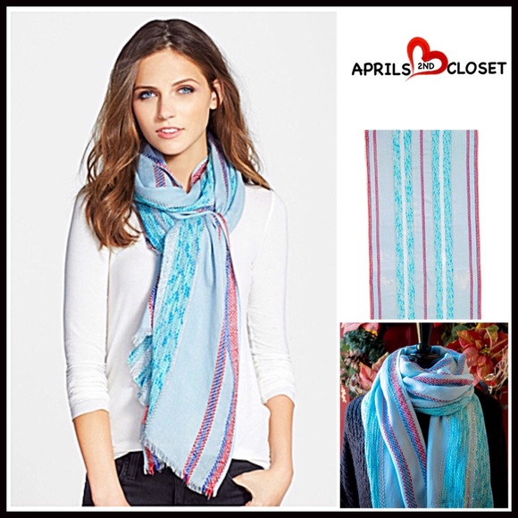 LONG LUXE EMBELLISHED BLANKET WRAP SCARF - Picture 2 of 6