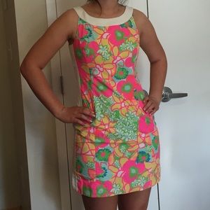 NWOT Lilly Pulitzer "Fluorescent" Shift Dress