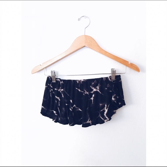 Acid wash crop top