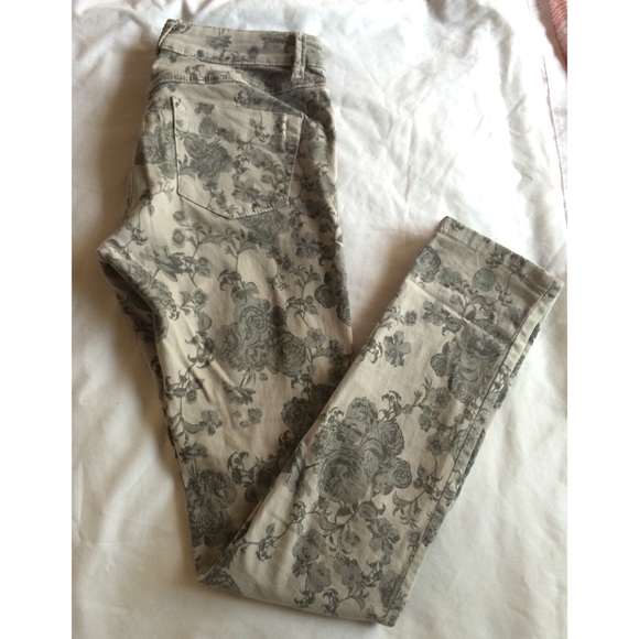 Floral print grey Esprit pants