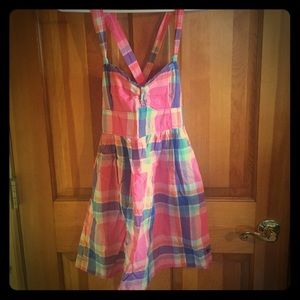 Abercrombie Flowy Criss Cross Back Dress