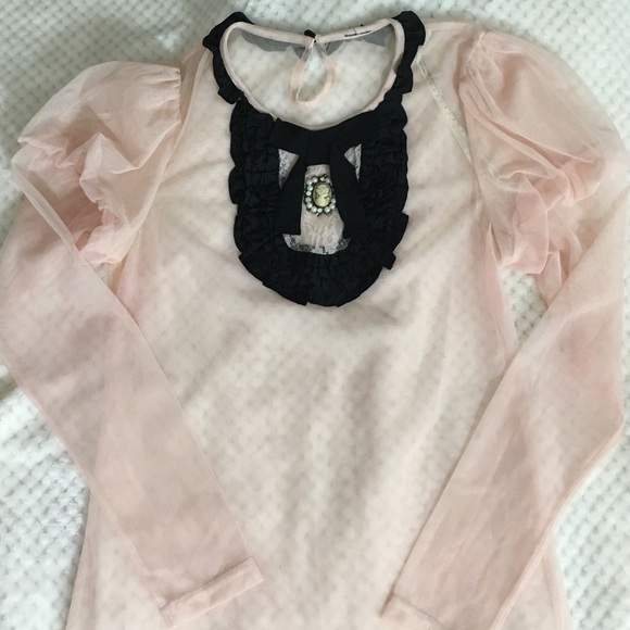 🎈SOLD🎈Gorgeous Peach doll tunic - Picture 2 of 4