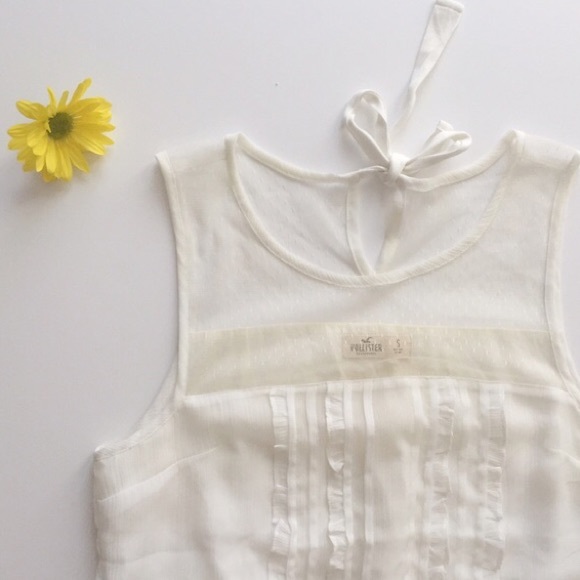 💐bundled💐Pretty White Peasant Top - Picture 3 of 4