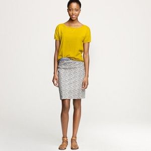 J.Crew IKAT PENCIL SKIRT