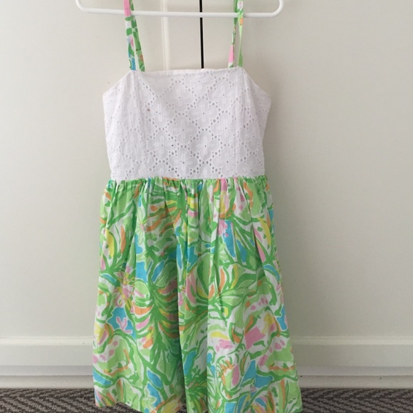 Lilly Pulitzer sundress.