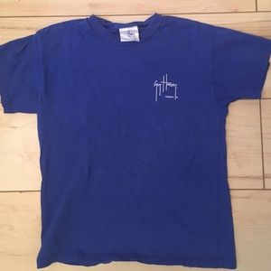 Blue guy Harvey shirt!!
