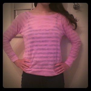 Sheer Long Sleeve Tee