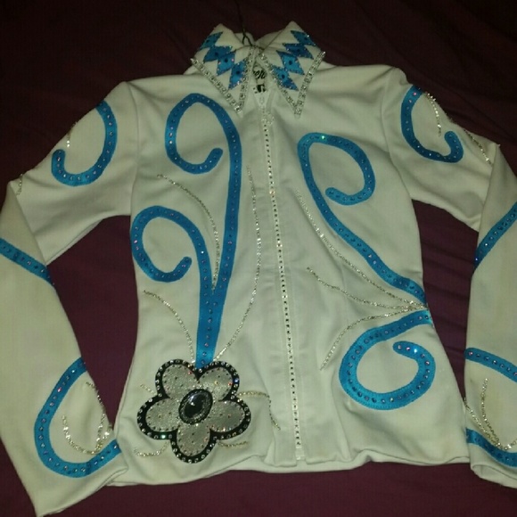 Custom made horse show jacket
