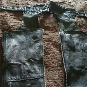 Leather chaps