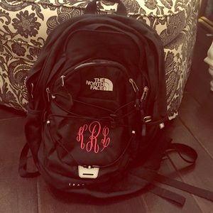 north face monogram backpack