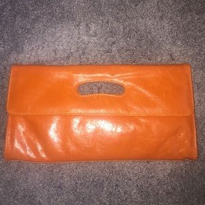 HOBO orange clutch