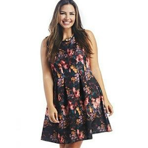 Lacey Fit & Flare Dress | Wet Seal