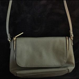 Olive Green Cross-body Bag