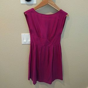 Sessun Piano open back silk mini dress size XS