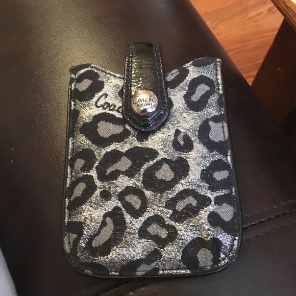 Coach card holder