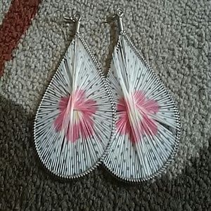 Flowered earrings