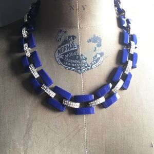 Cobalt blue jcrew necklace