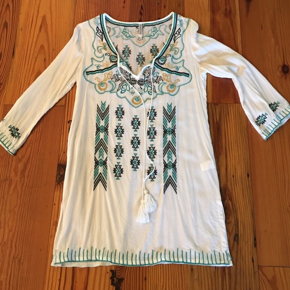 Monoreno tunic/ swimsuit cover up