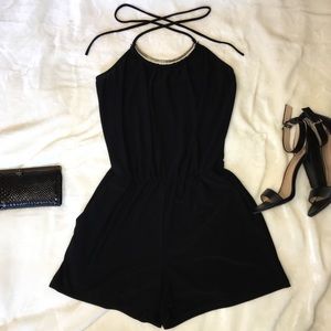 black romper