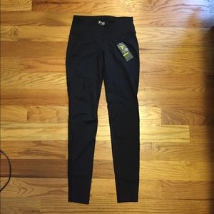 Mesh-panel Compression Leggings