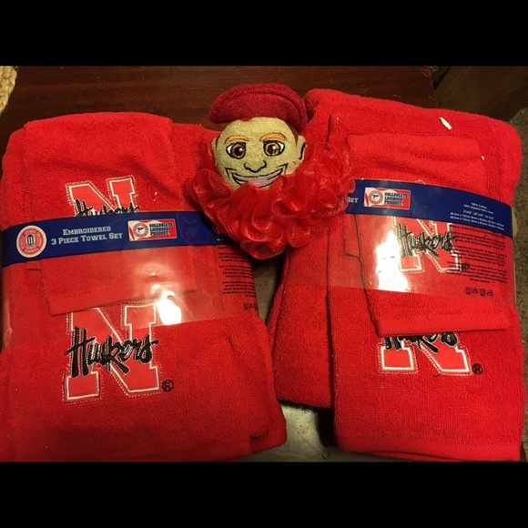 Husker towel set