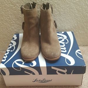 Like new lucky brand ankle boots