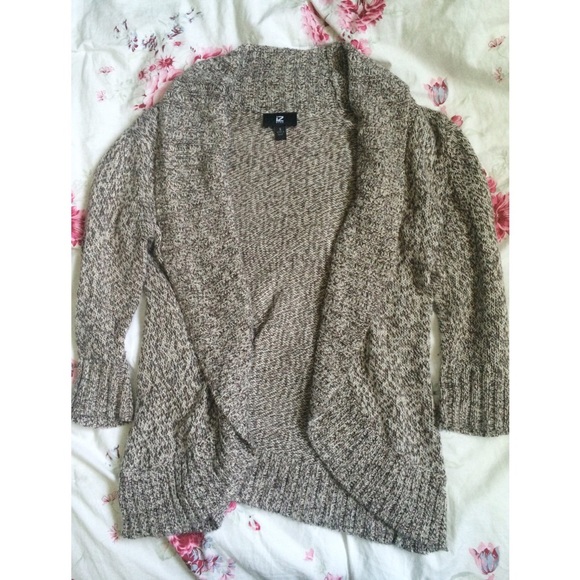 3/4 Sleeve Knitted Sweater