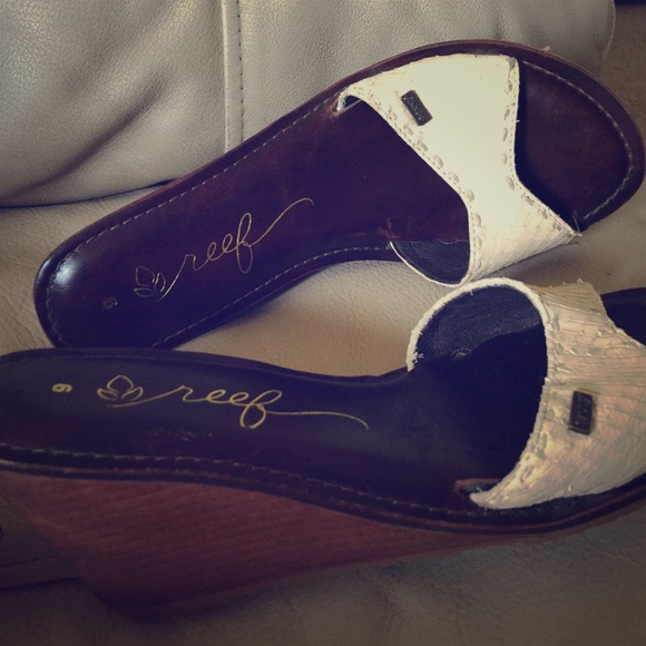 REEF Leather Sandals