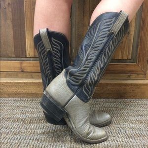 Vintage Tony Lama Cowgirl Boots