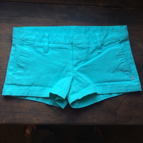 Hurley teal shorts size 1