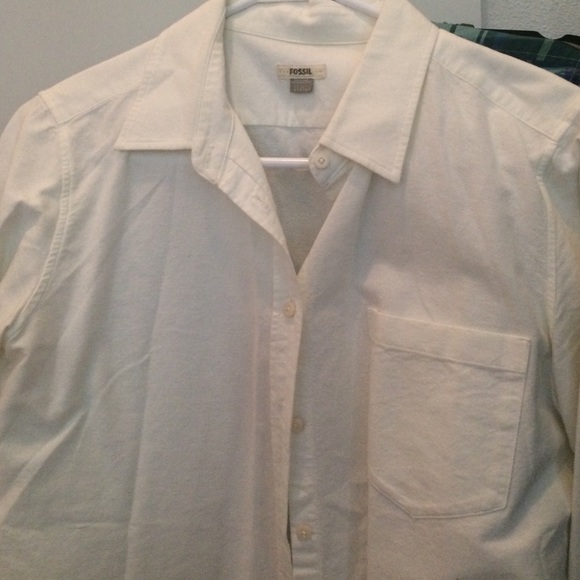 Fossil white button down - Picture 1 of 1