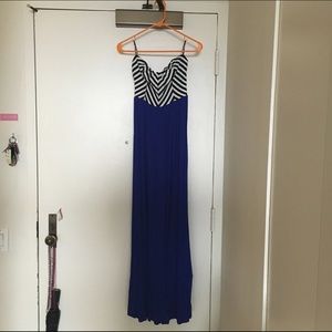 NWT size XL forever 21 strapless maxi dress
