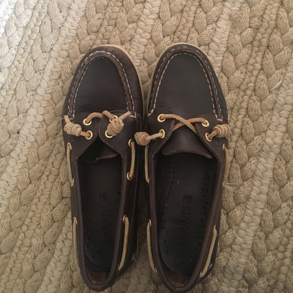 Leather Sperrys