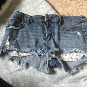 Jean shorts