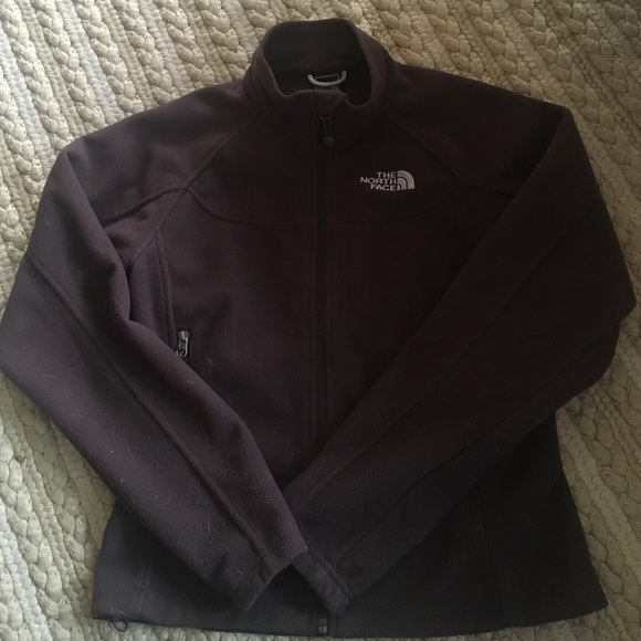 Brown North Face Fleece zip up
