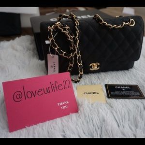 ❗️SALE! Medium classic double flap caviar